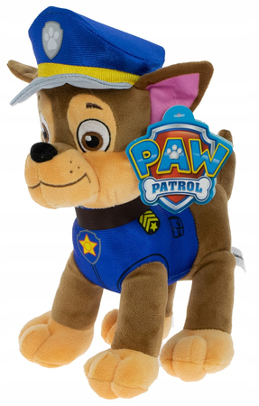 Psi Patrol Paw Patrol Maskotka Pluszowa Niebieski Piesek Chase