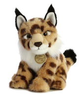 ZWIERZAKI: Aurora World, Maskotka pluszowa Ryś, dł. 25 cm, seria MiYoni