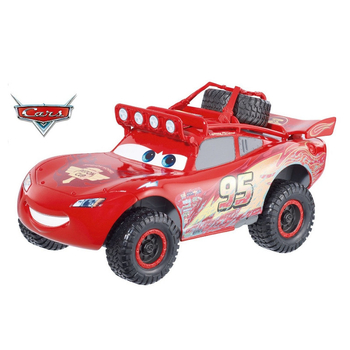 Samochód interaktywny Zygzak McQueen Off-Road, Auta, Mattel