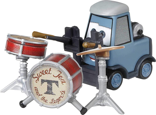 Auta Cars pojazd z bajki resorak Pam Wheeldarrow