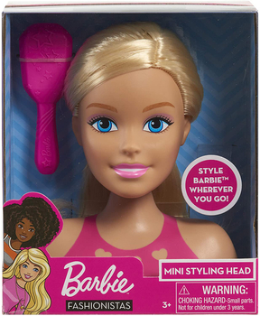 Barbie Fashionistas Głowa lalki mini do stylizacji