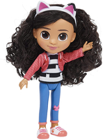 Spin Master, DreamWorks Koci Domek Gabi, Lalka duża figurka Gabi 18 cm, zdejmowane Kocie uszy, zabawka oryginalna, dla dziewczynek w wieku już 3+
