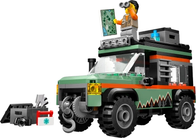 Klocki Lego City 60447 Górska ciężarówka terenowa 4x4, 221 el., oryginalne klocki