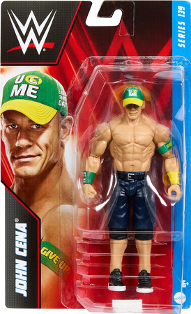 WWE Wrestling, Figurka John Cena, 17 cm, od Mattel, oryginalna, licencyjna, wiek dziecka 6 lat+