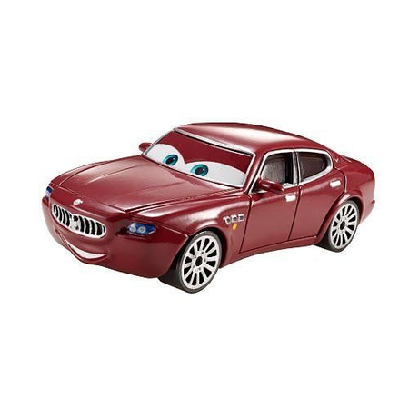 Metalowy samochodzik Carlo Maserati, Auta 2, Mattel
