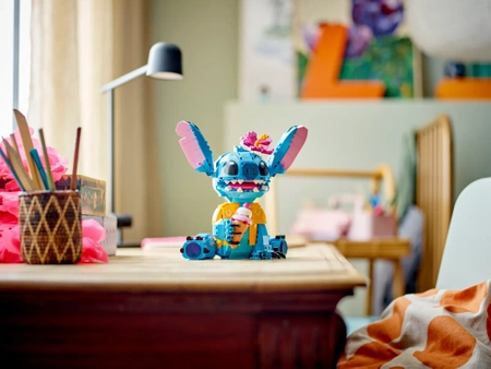 Klocki Lego Disney 43249 Stitch, 730 elementów, oryginalny z bajki Lilo i Stitch, klocki oryginalne, szybka wysyłka, wiek dziecka 9+