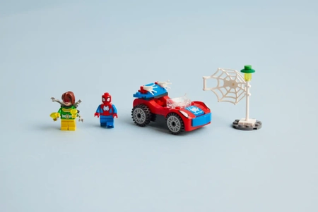 Klocki Lego Marvel 10789 Samochód Spider-Mana i Doc Ock, 48 elementów, 2 figurki Spidey i Doc Ock oraz samochód, wiek dziecka 4+