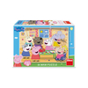 Dino Toys, Świnka Peppa, puzzle maxi 24 el. Wizyta w sklepie, dla najmłodszych dzieci