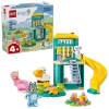 Klocki Lego Bluey 11201 Blue i Łatka na placu zabaw, 104 elementy, wiek dziecka 4+
