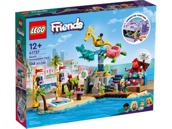 Klocki Lego Friends 41737 Plażowy park rozrywki, 1348 elementów, oryginalne, idealne dla dziewczynki 12+