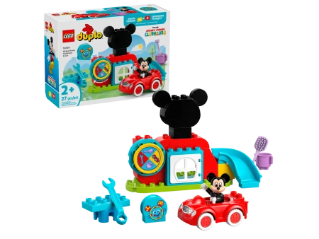 Klocki Lego Duplo 10454 Klub przyjaciół Myszki Miki i samochód, 27 el., dla najmłodszych dzieci w wieku 2 lata o więcej