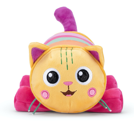 Koci Domek Gabi, Maskotka pluszowa Miękotka Pillow Cat, 25 cm, wysokiej jakości plusz, oryginalna zabawka z bajki Netflix Gabby's Dollhouse, idealna na prezent, wiek dziecka 0+