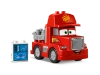 Klocki Lego Duplo 10417 Maniek na wyścigu, 14 elementów, Disney Pixar Cars Auta, klocki dla małych dzieci, prezent dla dwulatka