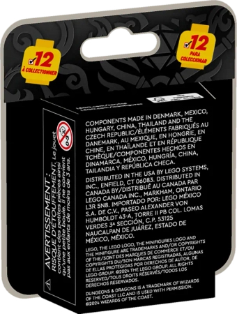 Klocki Lego 71047 Minifigures Dungeon and Dragons seria 27, minifigurki kolekcjonerskie, 12 postaci do zebrania, Lady of Pain, oryginalne Lego dla dzieci 5+