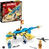 Klocki Lego Ninjago 71760 Smok gromu Jaya EVO, 140 el., w zestawie 2 figurki, klocki oryginalne, szybka wysyłka, wiek dziecka 6+