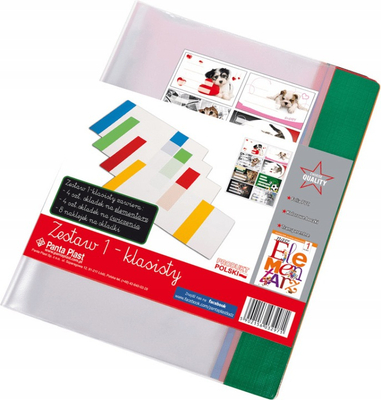 Okładki na podręczniki szkolne Zestaw I-klasisty