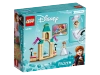 Klocki Lego 43198, Kraina Lodu Frozen, Dziedziniec zamku Anny, wysoka jakość klocków, oryginalne, dla fanów Elsy i Anny, figurka, 74 el., dla dzieci w wieku 5+, idealne na drobny prezent dla dziewczynki