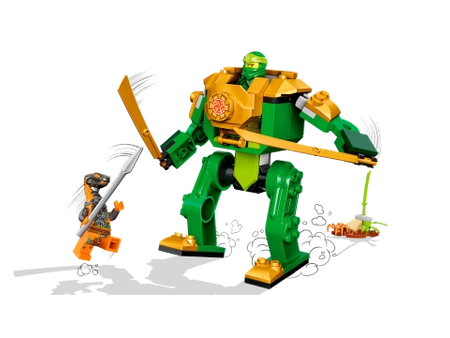 Klocki Lego Ninjago 71757, Mech Ninja Lloyda, 2 figurki, 57 elementów, wysoka jakość, oryginalne, wiek dziecka 4+