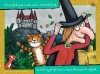 Miejsce na miotle, Room on the broom, puzzle z czarownicą i bohaterami bajki, 4 w 1, 4 układanki, wymiary obrazka 19 x 14cm, 12-16-20-24 el. dla dzieci 3+ 