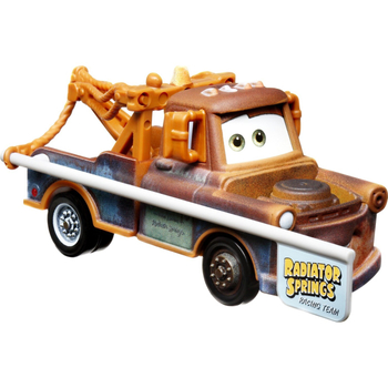 Disney Pixar Auta Cars, resorak, samochód Złomek ze znakiem, oryginalny samochodzik z bajki, Mattel