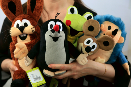 MU Brno, Krecik, Pluszowa maskotka Myszka, 30 cm, wysoka jakość, produkcja w Czechach, oryginalna, idealny prezent dla fanów Krecika, wiek dziecka 0+