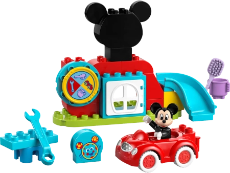 Klocki Lego Duplo 10454 Klub przyjaciół Myszki Miki i samochód, 27 el., dla najmłodszych dzieci w wieku 2 lata o więcej