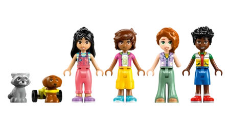 Klocki Lego 42652 Spotkanie w domku na Drzewie Przyjaźni, 701 elementów, oryginalne klocki, doskonały prezent dla prawdziwego fana Lego Friends 8+