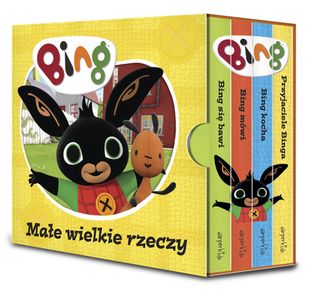 Królik Bing, Małe wielkie rzeczy, 4 książeczki w etui