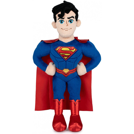 DC Comics, Superman, Maskotka, pluszowy Superman 33 cm, miły plusz, dla dzieci w wieku 0+