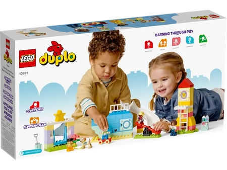 Klocki Lego Duplo 10991 Wymarzony plac zabaw, 75 elementów, bezpieczne klocki dla dzieci 2+