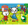 Trefl, Kicia Kocia, Puzzle Kotki i bocian, 30 el., puzzelki dla małych dzieci