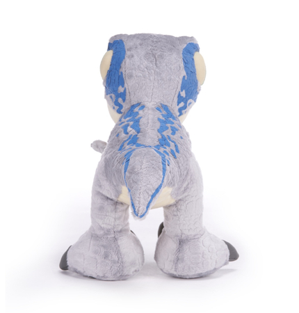 Jurassic World, przytulanka dinozaur Chunky Blue Raptor, 25 cm 