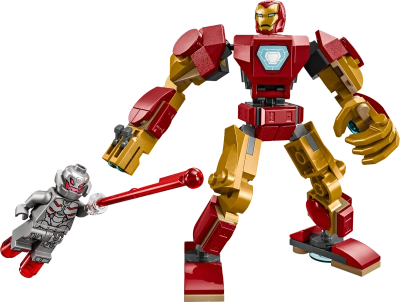 Klocki Lego Marvel Super Heroes 76307 Mech Iron Mana kontra Ultron, 101 el. w tym 2 minifigurki