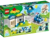 Klocki Lego Duplo 10959 Posterunek policji i helikopter, 40 elementów, oryginalne, dla dzieci 2+