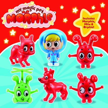 Morphle - Morfuś - Zestaw 6 bajkowych figurek