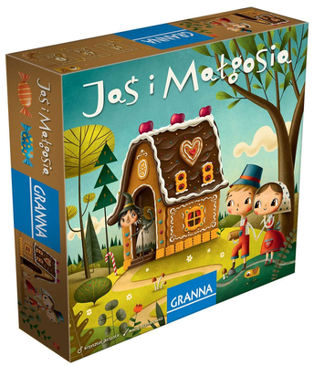 Jaś i Małgosia Gra Kooperacyjna Granna dla Dzieci 6+ — Planszówka Rodzinna