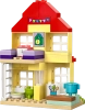 Klocki Lego Duplo 10433 Urodzinowy domek Peppy, 59 elementów, kolorowe klocki, idealne dla przedszkolaka