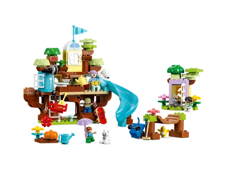 Klocki Lego Duplo 10993 Domek na drzewie 3 w 1, 126 elementów, oryginalne, wysoka jakość, idealne dla dzieci 3+