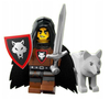 Klocki Lego Minifigures 71048 Figurka Mistrz bestii z frakcji Wolfpack, 8 elementów, seria 27, wiek dziecka 5+