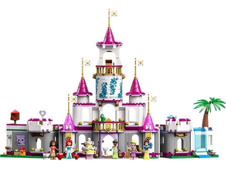 Klocki Lego Disney 43205  Zamek wspaniałych przygód, Księżniczki Disneya, 698 elementów, wysoka jakość, idealne dla dziewczynki 6+