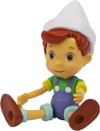 Pinokio i przyjaciele, figurki 2-pak, Pinokio i Frida, zestaw 2 figurek, można ruszać kończynami, od renomowanego producenta, oryginalne licencyjne zabawki, dla dzieci w wieku 3+