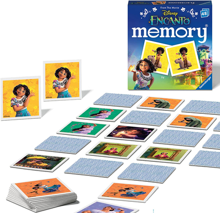 Ravensburger, Disney Encanto, Gra pamięciowa Memory, 48 el. dla dzieci w wieku 3+