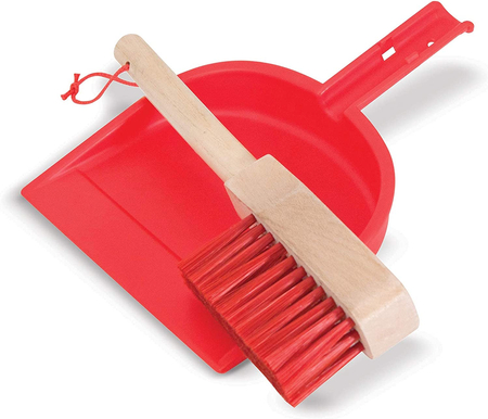 Drewniany zestaw do sprzątania - 6 el. - Melissa and Doug