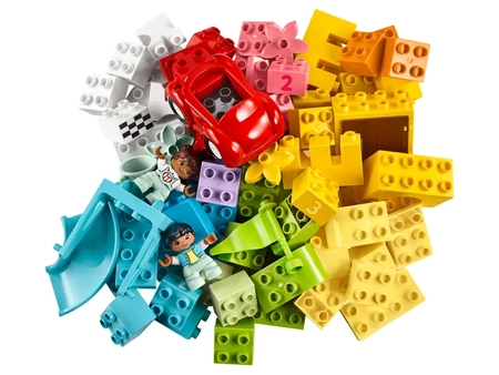 Klocki Lego Duplo 10914 Pudełko z klockami Deluxe, 85 elementów, super zestaw dla najmłodszych dzieci 1+