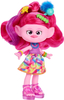 DreamWorks Trolle 3, Lalka królewna Poppy z długimi włosami, wys. 18 cm, mnóstwo akcesoriów, błyszczący żel, idealny prezent dla dziewczynki w wieku od 3 lat+
