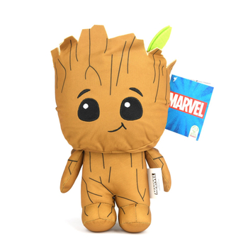 Marvel, Guardians of the Galaxy Strażnicy Galaktyki, Maskotka interaktywna Groot z dźwiękiem, 25 cm, dla dzieci w wieku 1+