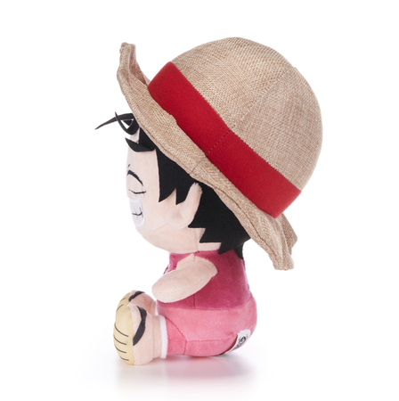 One Piece, Maskotka pluszowa Monkey D. Luffy, bohater kultowej mangi sfilmowanej przez Netflix, 25 cm, oryginalny od Sakami