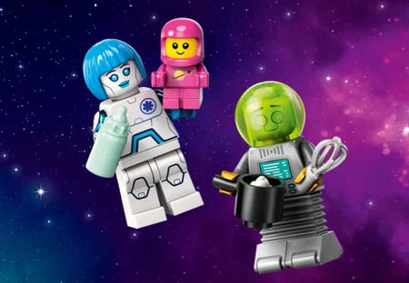 Klocki Lego Minifigures 71046 Kosmos, jedna mini figurka w zestawie, 26 seria, 12 różnych figurek do zebrania, zabawka dla dzieci w wieku 5 lat+