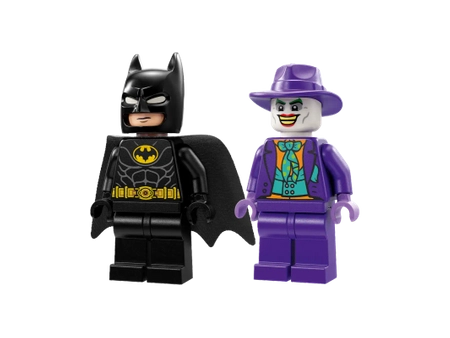 Klocki Lego DC 76265 Batwing: Batman kontra Joker, pojazd Batmana i 2 mini figurki, 357 elementów, dla fanów, oryginalne klocki, wiek dziecka 8+