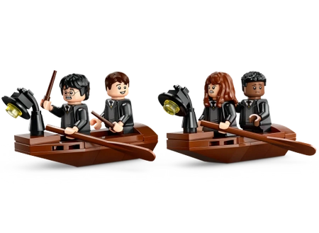 Klocki Lego Harry Potter 76426 Dom na wodzie przy Hogwarcie, 350 elementów, 7 postaci, 2 łodzie, oryginalne klocki z Harrego Pottera, super prezent dla dzieci w wieku 8 lat+